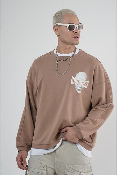 king brich Φούτερ Unisex με στάμπα με λαιμόκοψη Darkness