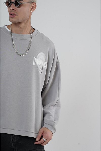 king brich Φούτερ Unisex με στάμπα με λαιμόκοψη Darkness