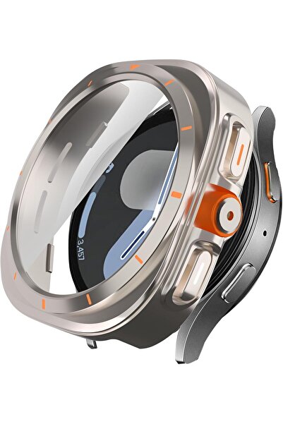 Samsung Galaxy Watch 7 44mm Compatible Den Watch 7 Ultra Converter Case And Screen Protector