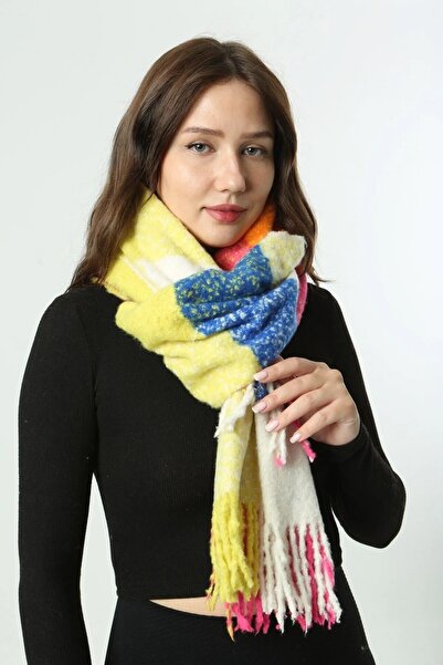 REMSA Φούξια Φούντα Μπουκλ Φουλάρι - 40Χ210 εκ. 1256