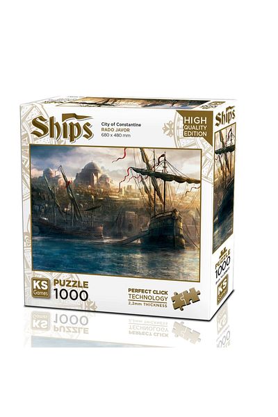 Ks Games Once Upon A Time In Istanbul 1000 Piece Puzzle
