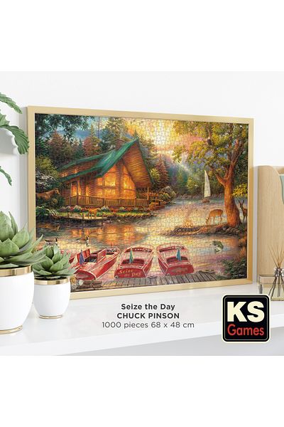 Ks Games Seize the Day 1000 Piece Puzzle