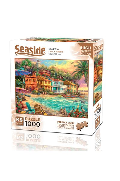 Ks Games Island Time 1000 Piece Puzzle