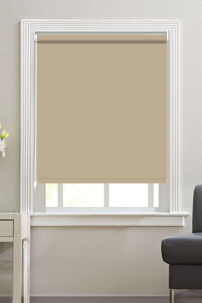 Perva Sütlü Kahve Renk Stor Perde