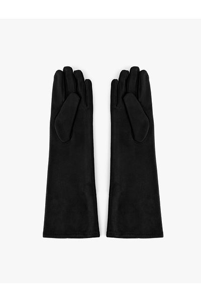 Koton Suede Look Long Gloves