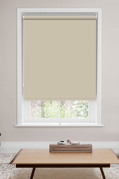 Perva Koyu Krem Renk Stor Perde