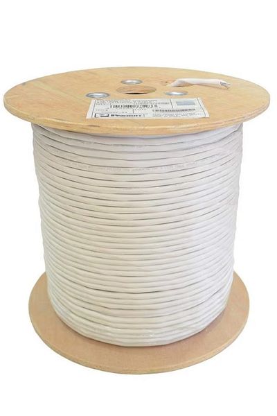 Taimi كابل شبكة خارجي CAT6، 4 أزواج، 350 متر، أبيض