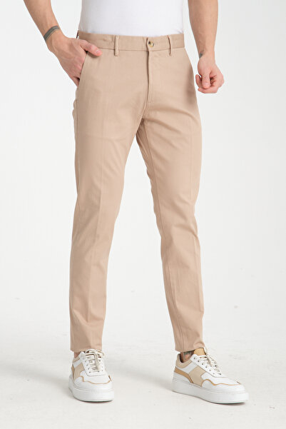 Frappoli Ανδρικό παντελόνι Chino για ενήλικες από βαμβακερό Gabardine