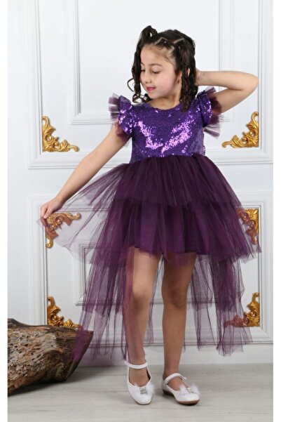 CECEYKİDS Kiz Çocuk Kuyruklu Abi?ye Elbi?se