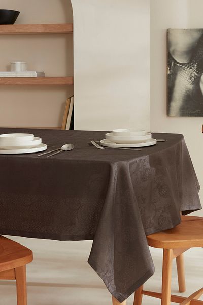 Karaca Home Κάλυμμα τραπεζιού Elizabeth, Χρώμα Anthracite
