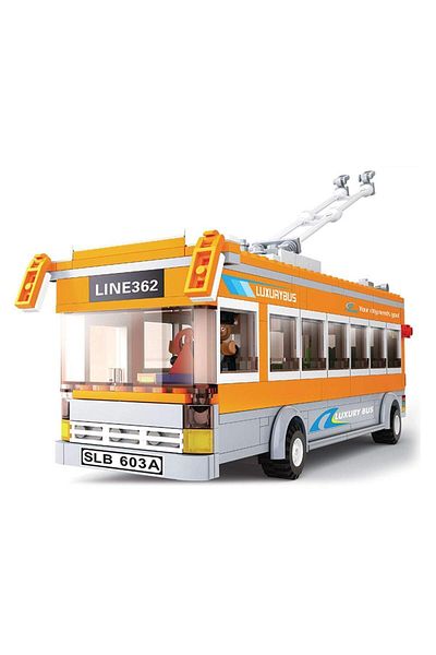 Sluban  465-Piece Trolley Bus