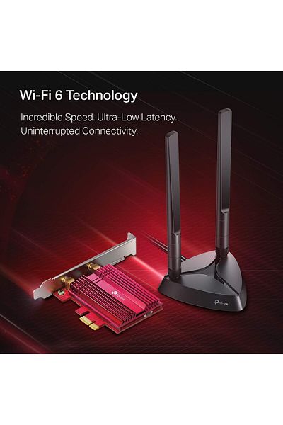 TP-LINK WiFi 6 AX3000 PCIe WiFi Card (Archer TX3000E), Up to 2400Mbps
