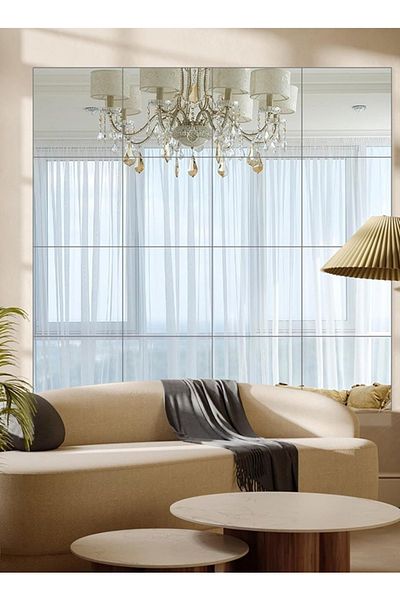 Taimi Full Dimension Wall Mirror Set 16 Pieces - 30 X 30 Cm Each
