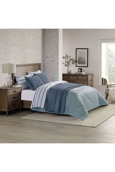 Orange Bed & Bath Fall Costco | 6-piece Double Size Comforter Set - Dark Green 279 × 243 Cm