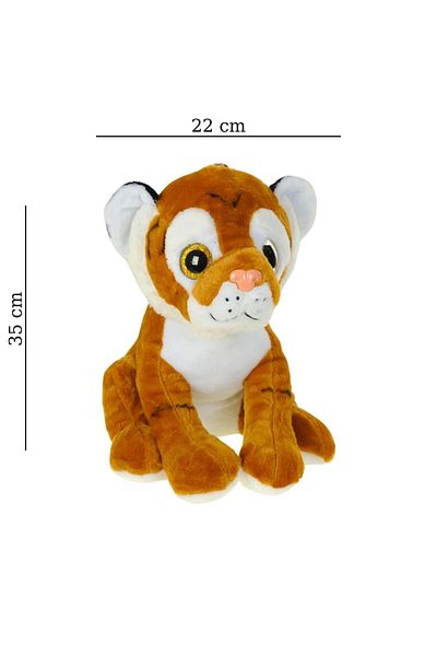 hak-iş oyuncak 35 cm Big Eyed Wild Plush Animals