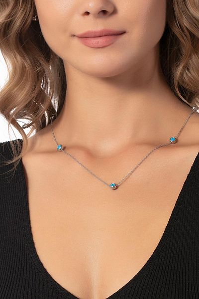 Modex Chain and Evil Eye Necklace Design