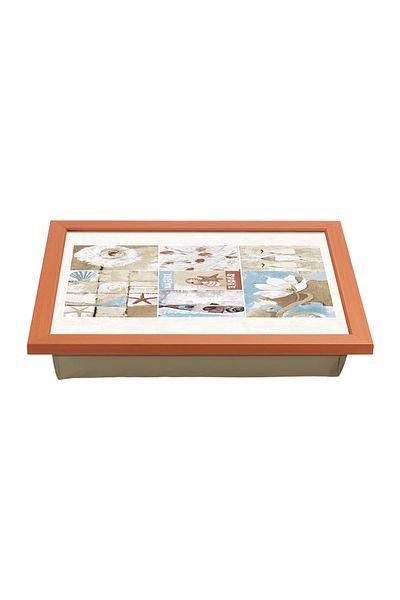 Funny Design Knee Cushion with Tray - Shore