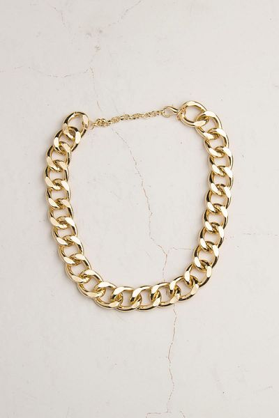 Modex Thick Chain Detailed Necklace
