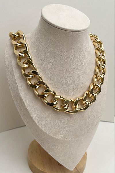 Modex Thick Chain Detailed Necklace