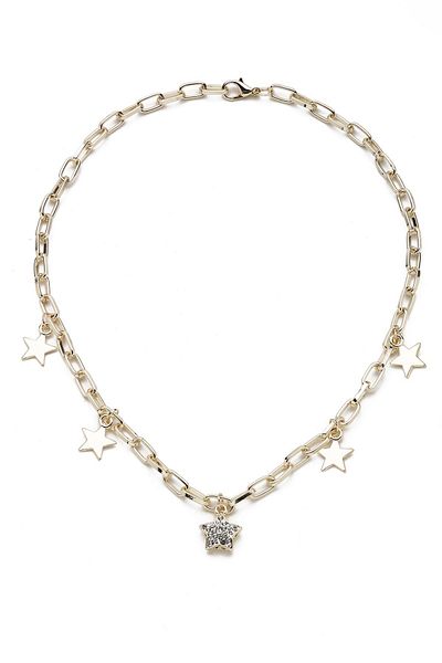 Modex Gold Yellow Star Figure Necklace