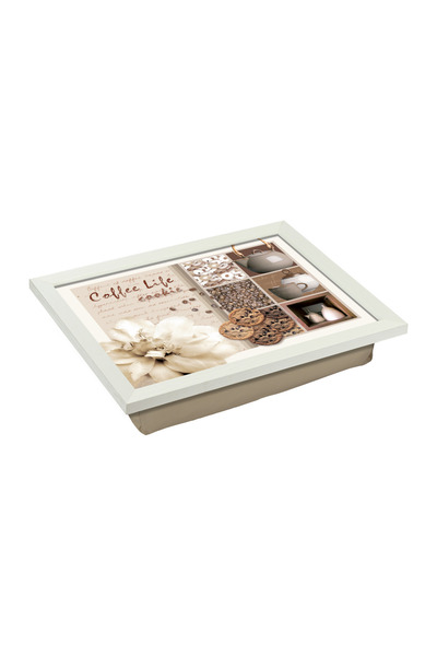 Funny Design Keyif Tepsili Diz Minderi - Cookie