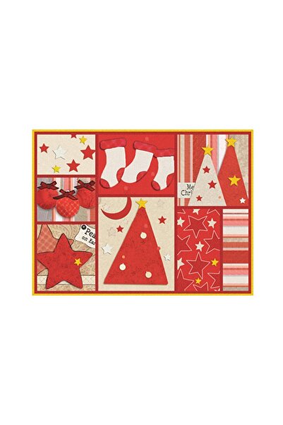 Funny Design وقت عيد الميلاد - وسادة الركبة مع صينية المتعة