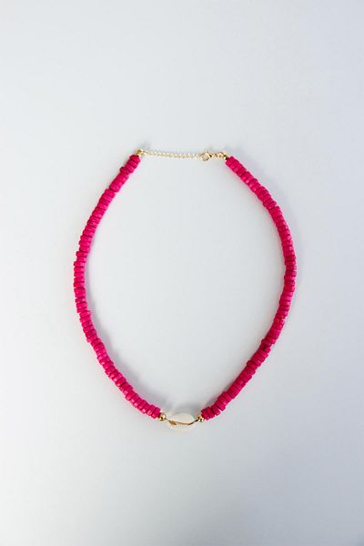 Modex Sea Shell Colorful Bead Necklace