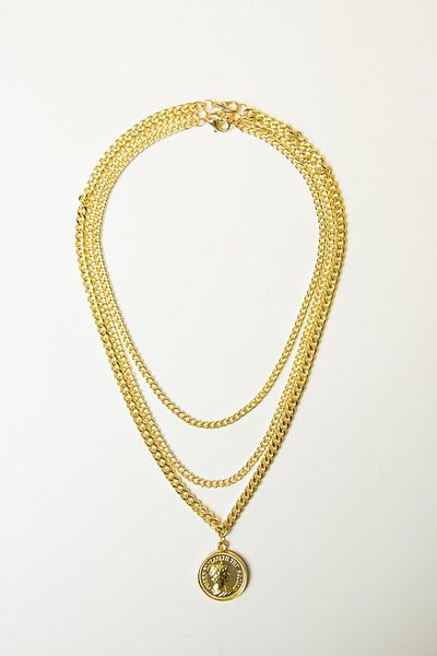 Modex Triple Chain Combination - Gold Necklace