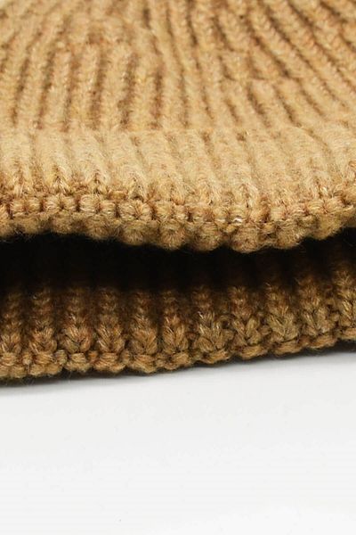 Külah Men's Camel Wool Beret