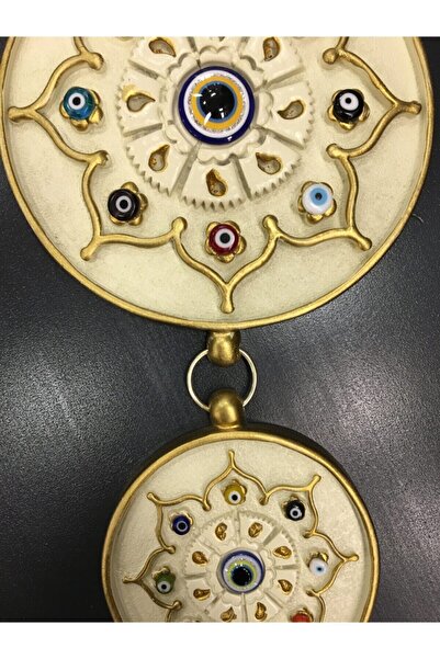 Kare Home Krem Dekoratif Nazarlık 2'li