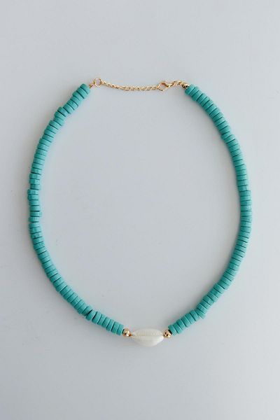 Modex Sea Shell Colorful Bead Necklace