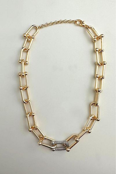 Modex Zircon Stone Thick Tifany Special Series Necklace