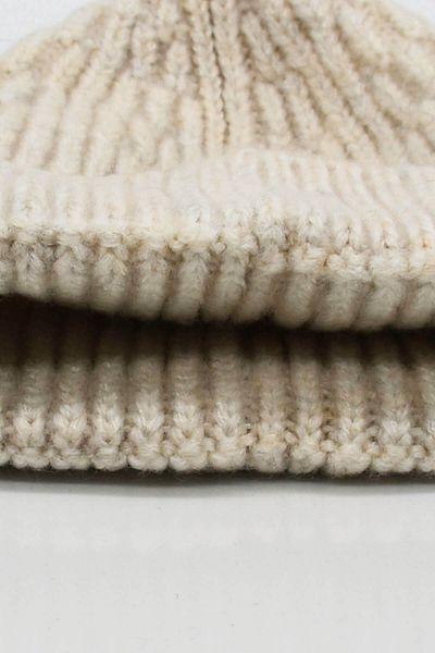 Külah Men's Beige Wool Beret