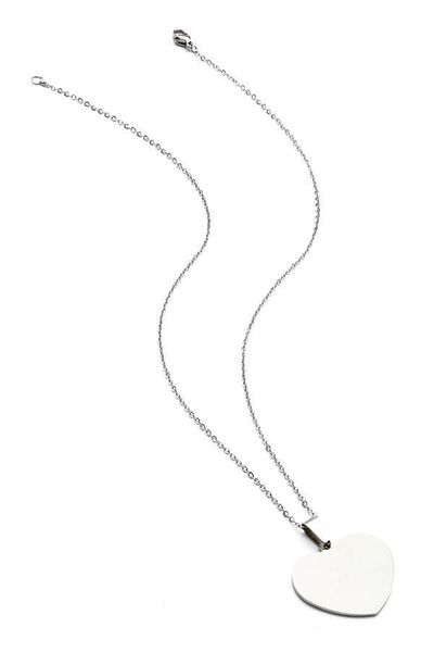 Modex Heart Shaped Steel Necklace