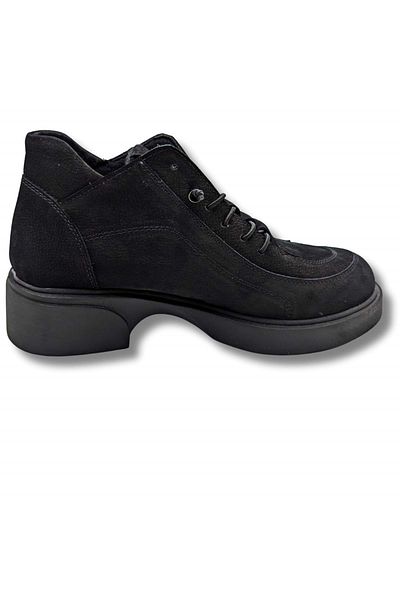 ÇİĞDEM KUNDURA Passo - Women's Real Nubuck Leather Short Boots