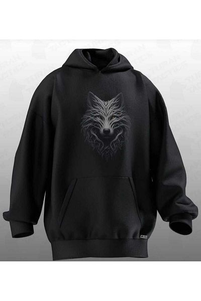 FULL TOLERANCE BOZKURT v2 PRINTED OVERSIZE HOODIE (UNISEX)