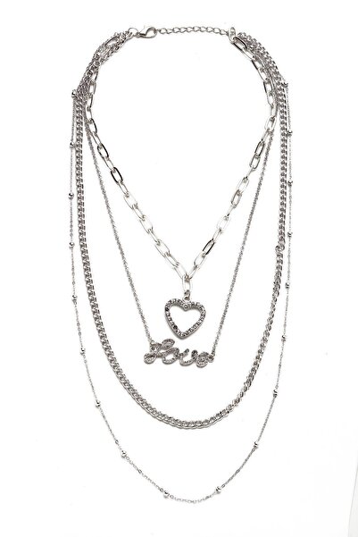 Modex Kalpli Love Kolye Sevgiliye Hediye