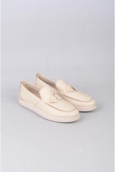 SEÇ KUNDURA SEÇ 5606-1 Pantofi pentru bărbați din piele naturală - bej