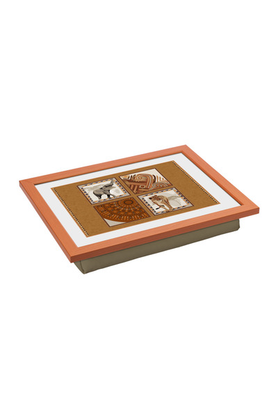 Funny Design Keyif Tepsili Diz Minderi- Elephant