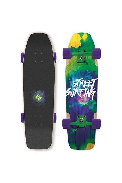 Others Skateboard Street Surfing Cruiser Double Kick Freeride 31 Road Blast 82x26x17, vícebarevný, unisex