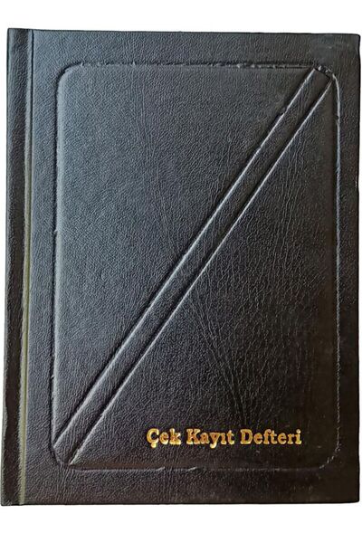 KILIÇASLAN SHOP ÇEK KAYIT DEFTERİ  CİLTLİ    12x17 cm   DİK  96 YAPRAK    CEP BOY    1 ADET