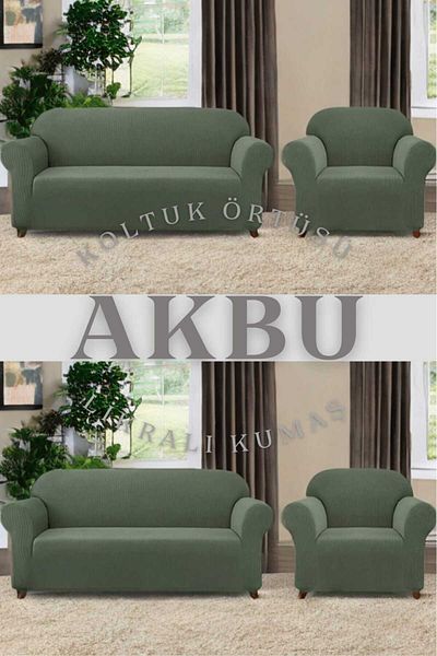 AKBU Lycra Sofa Sofa Sofa Bed Cover Elastic Pitikare Pattern 3 3 1 1