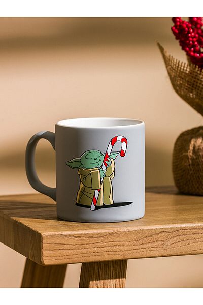 LC Waikiki Lcw Home Mixed Yoda Printed Ceramic Mug 320 ml