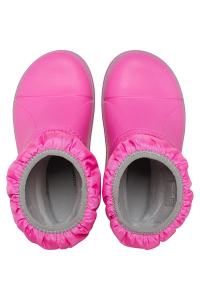 Crocs Čižmy Crocs Winter Puff, Ružové, Detské