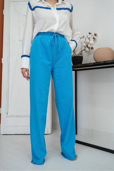 Elbee Fashion Woman PANTALONI ELASTICI GABARDINE