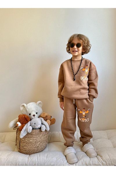 YİGİT BUTİK Yigit Boutique Character Printed Boy Suit