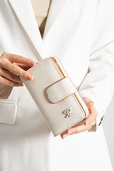 çantamgelsin Polo of Colors Medium Size Women's Wallet with Coin and Card Compartments