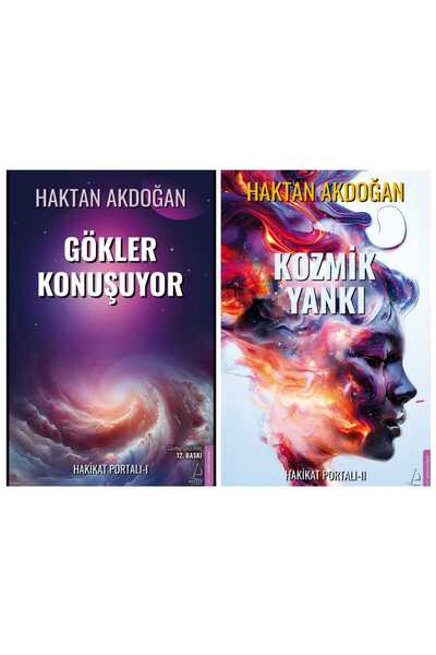 Destek Yayınları Gökler Konuşuyor/Kozmik Yankı/Haktan Akdoğan/2 Kitap Set