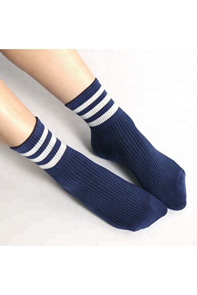 SOCKSHION Uniszex 5 részes csíkos teniszzokni - extra kényelmes és rugalmas 5 pár