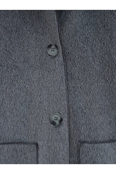 Modamorfo Pocketed button-down coat - smoky